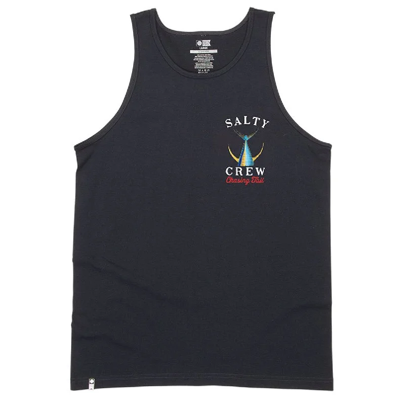 Midnight Madness Salty Crew Tailed Tank Top - Navy