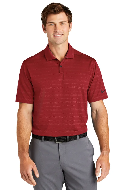 Hot Buy Nike Mens Vapor Jacquard Dri-Fit Moisture Wicking Short Sleeve Polo Shirt - Team Red Hot Buy Nike Mens Vapor Jacquard Dri-Fit Moisture Wicking Short Sleeve Polo Shirt - Team Red