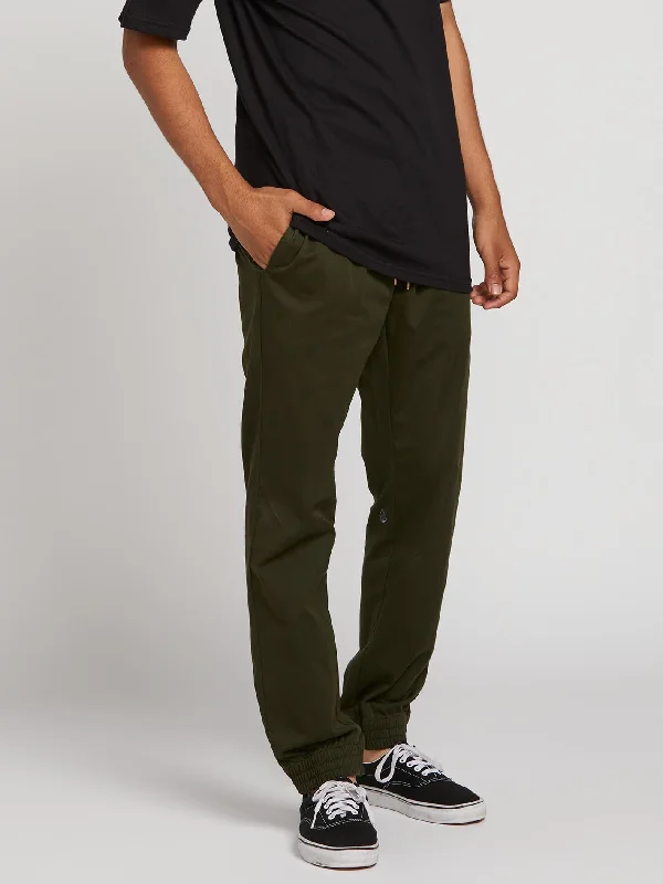 Huge Savings Frickin Slim Jogger Pants - Dark Green