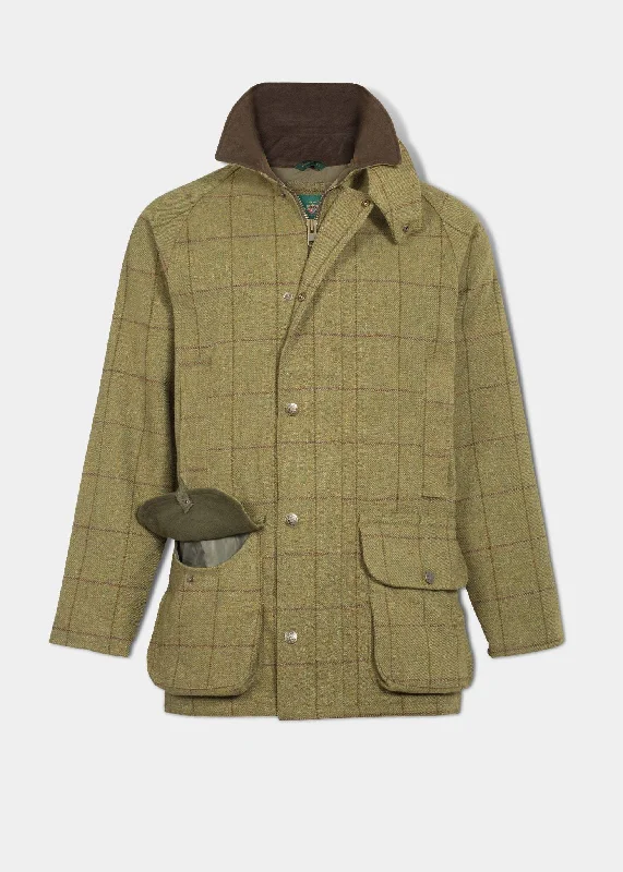 Today’s Deal Rutland Men's Tweed Waterproof Shooting Coat In Lichen - Regular Fit