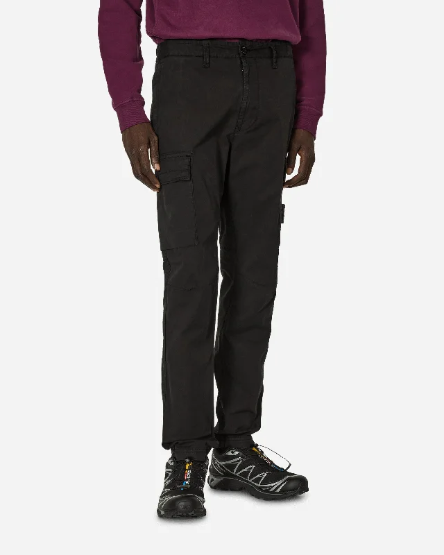 Weekend Deal Regular Tapered Cargo Trousers Black