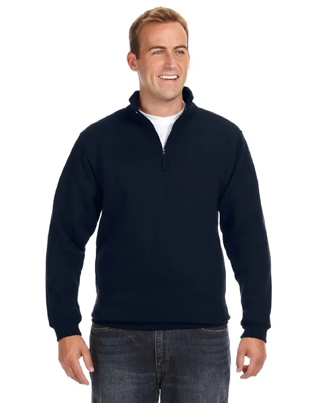 Weekend Offers That Shine J America Heavyweight Fleece Quarter-Zip | Navy