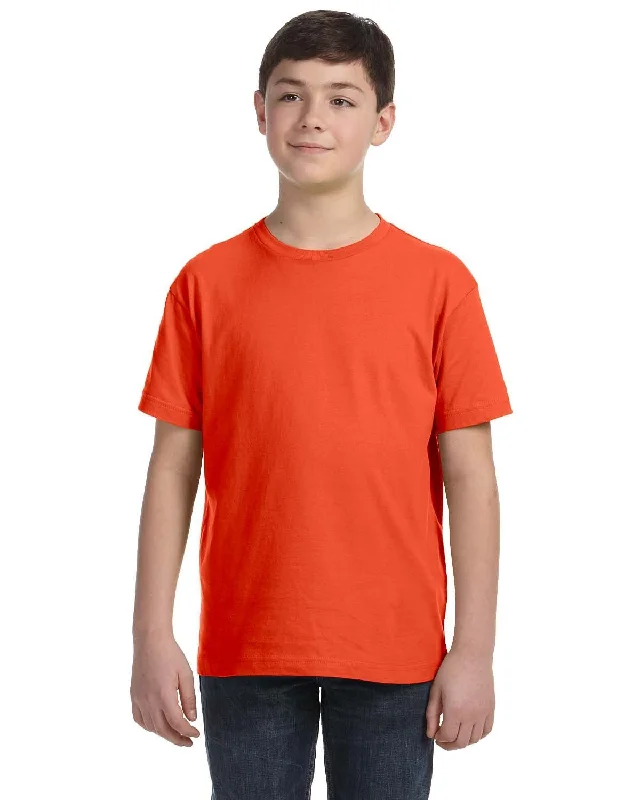 Last Chance LAT Youth Fine Jersey T-Shirt | Orange