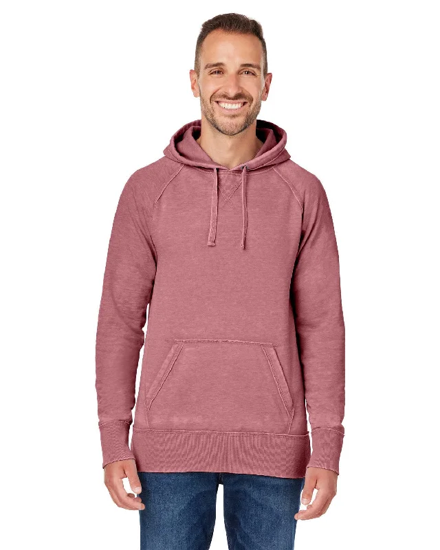 Mega Deal J America Vintage Zen Fleece Pullover Hood | Rose