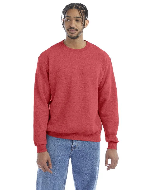 Sale Event Champion EcoSmart Crewneck Sweatshirt | Scarlet Heather