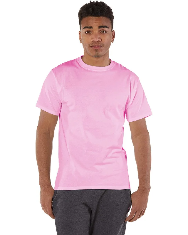 Overstock Clearance Champion Cotton T-Shirt | Pink Candy