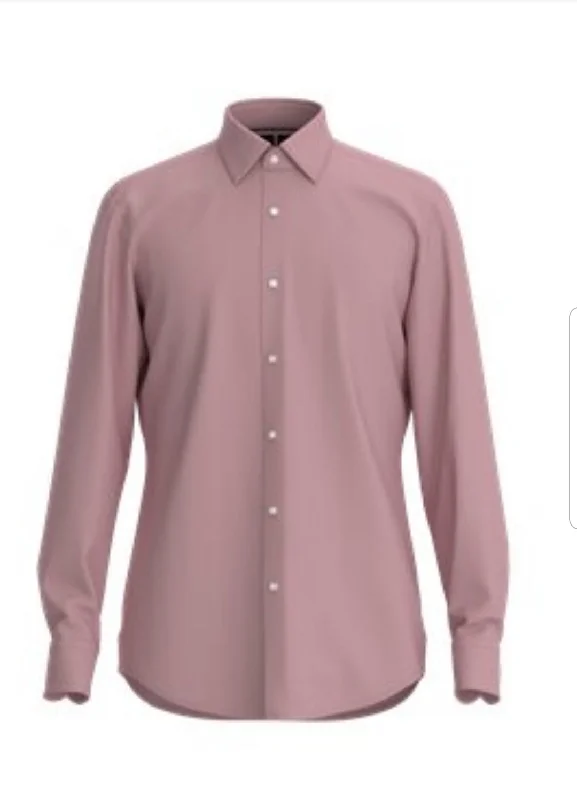 Limited Edition Hank 4 Way Stretch Dress shirt 50478716 697 Pink
