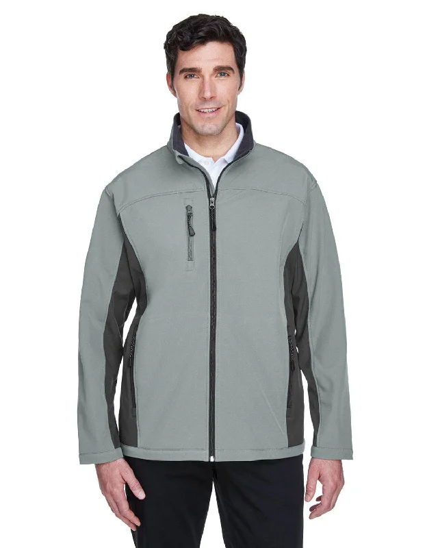 Weekend Bargains to Snag Devon & Jones Mens Soft Shell Colorblock Jacket | Charcl/ Dk Chrcl Weekend Bargains to Snag Devon & Jones Mens Soft Shell Colorblock Jacket | Charcl/ Dk Chrcl