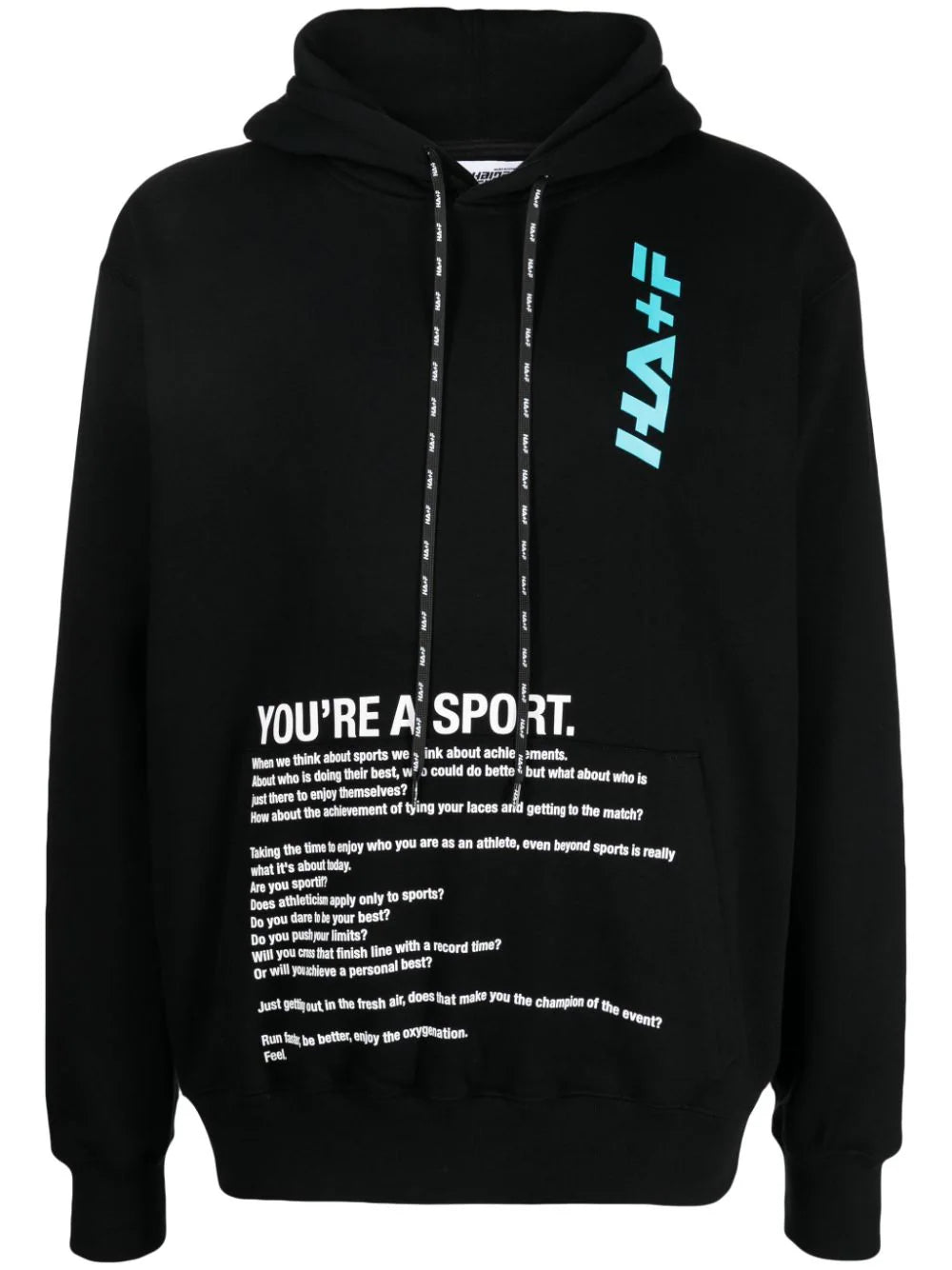 Crazy Deals Text-Print Cotton Hoodie