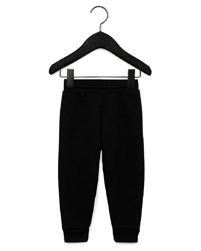 Sneak Peek Sale Bella+Canvas Toddler Jogger Sweatpant | Black
