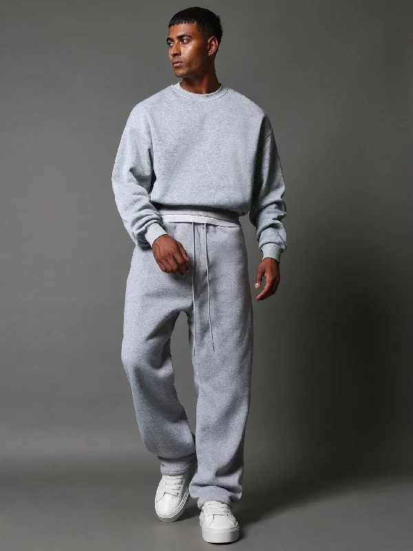 Overstock Sale Crop Fit Crew Neck Heavyweight Essential Sweatshirt