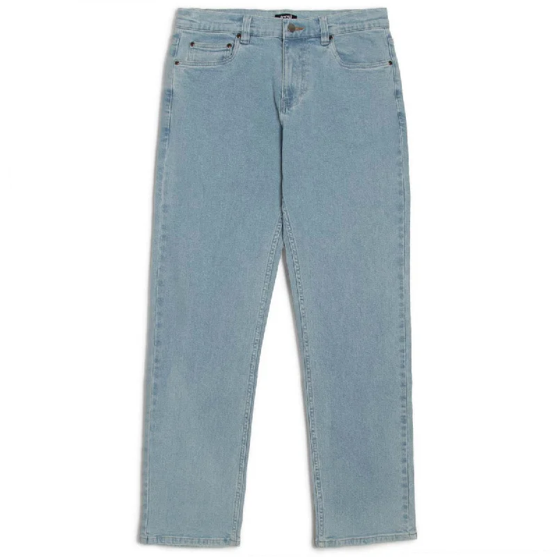 Big Deal CCS 12oz Stretch Straight Denim Jeans - 12oz Bleach Wash