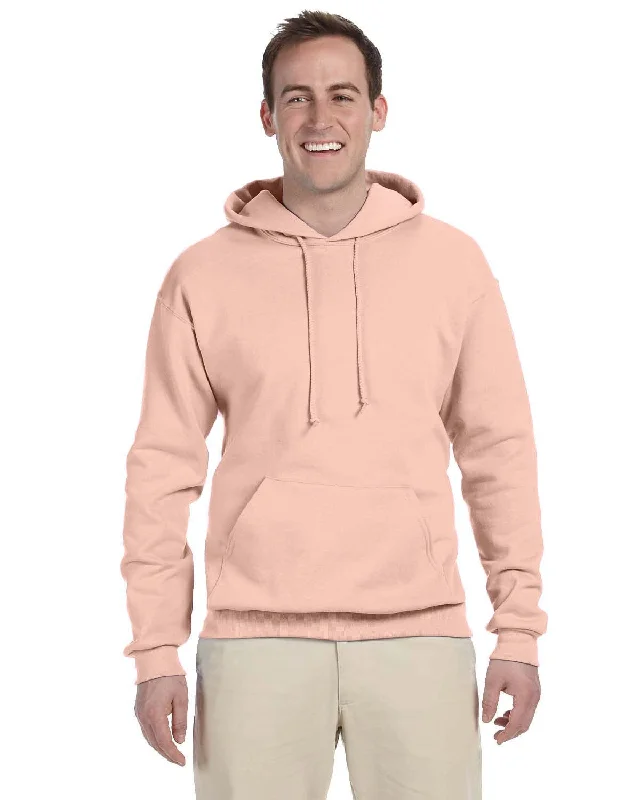 Act Fast Jerzees 50/50 Hooded Sweatshirt | Blush Pink