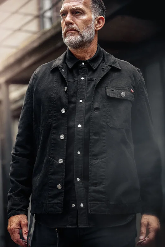 Low Price &SONS RYDER Hardwear Canvas Jacket Black