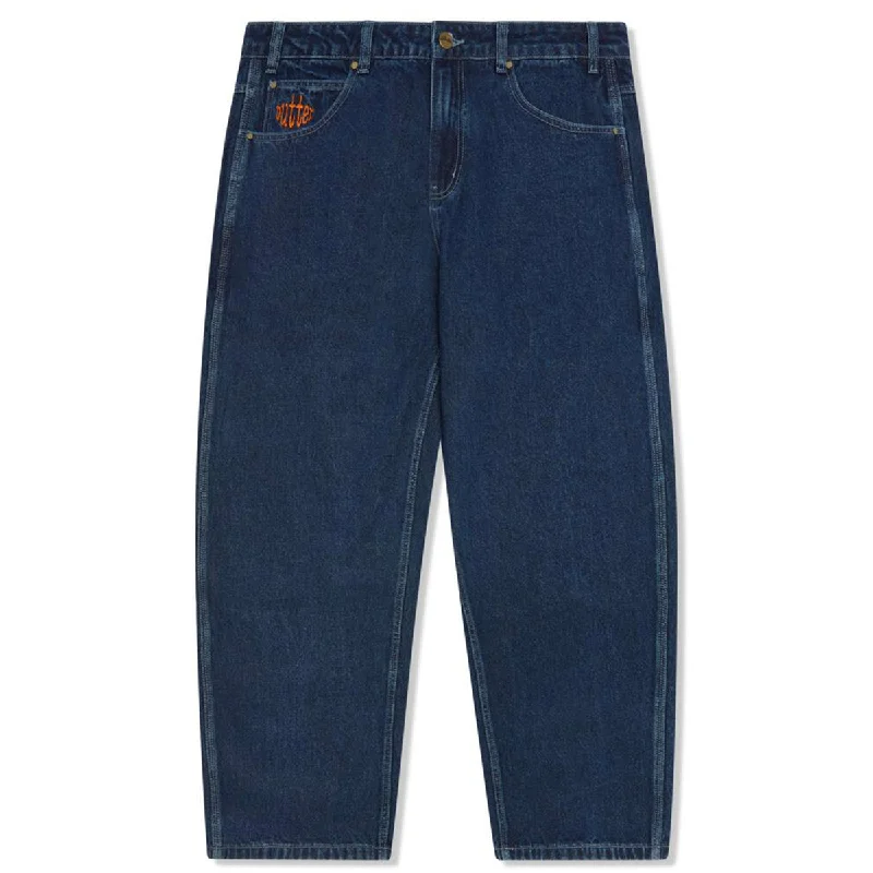 Savings Galore Butter Goods - Spider Denim Jeans Dark Indigo