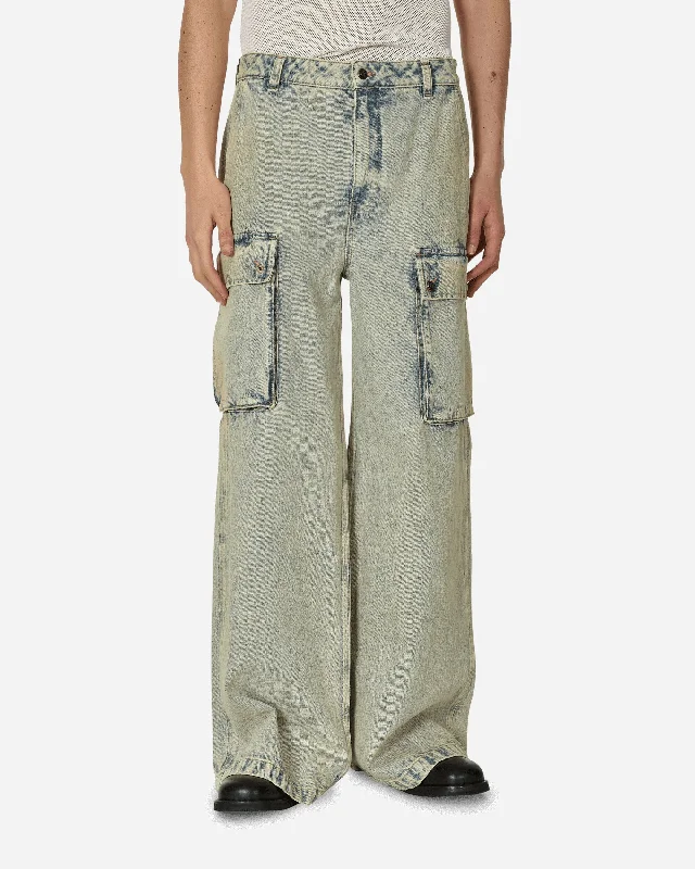 Weekend Specials You Can't Miss Tinted Combat Pants Light Wash