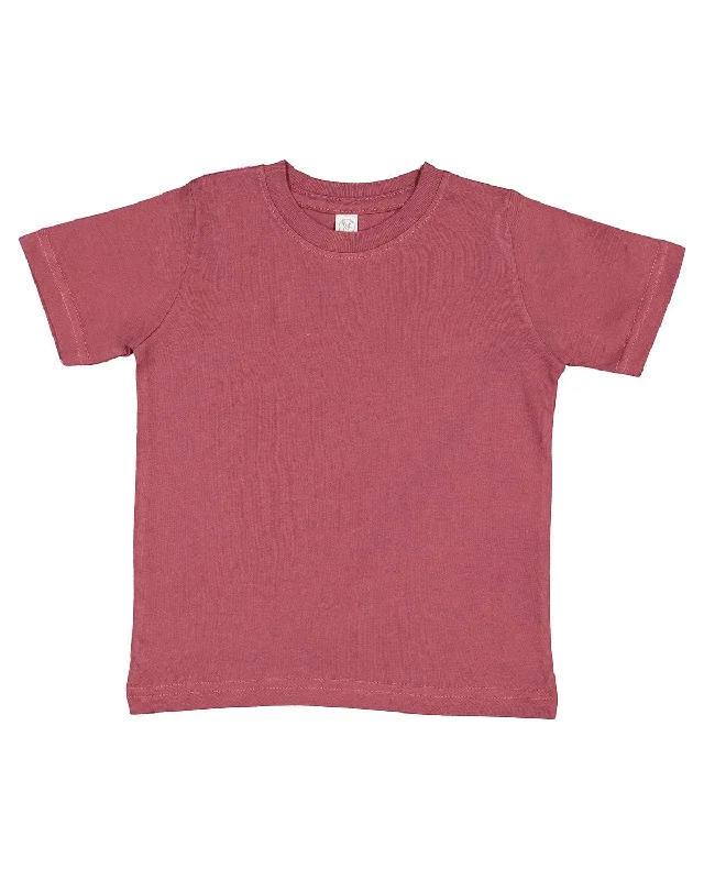 Final Clearance Rabbit Skins Toddler Fine Jersey T-Shirt | Rouge
