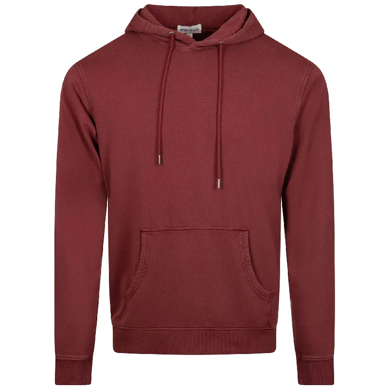 Closeout Lava Wash Hoodie Currant - AW24