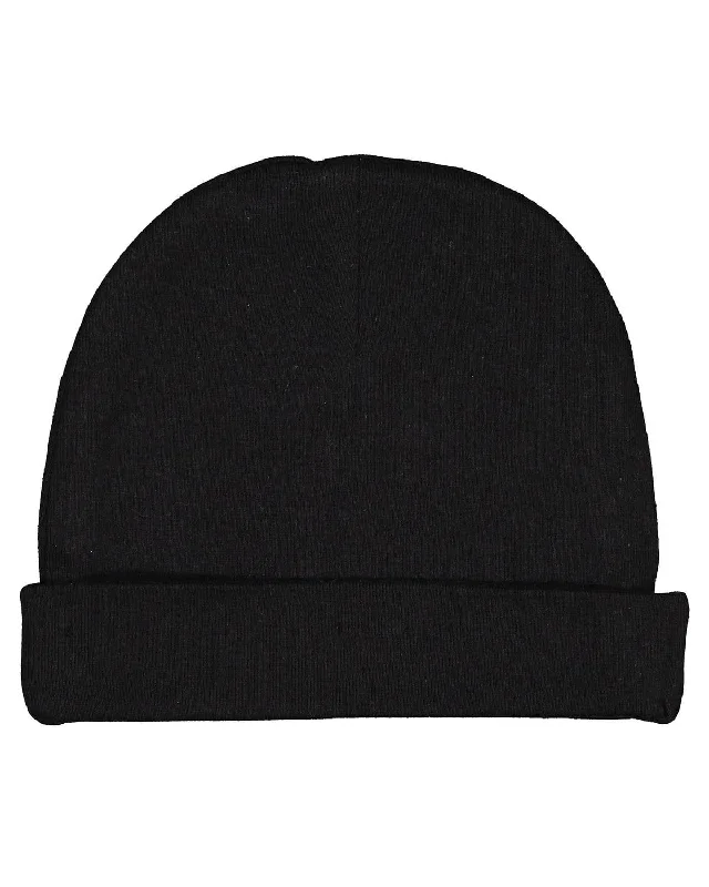 Year-End Sale Rabbit Skins Infant Cap | Black