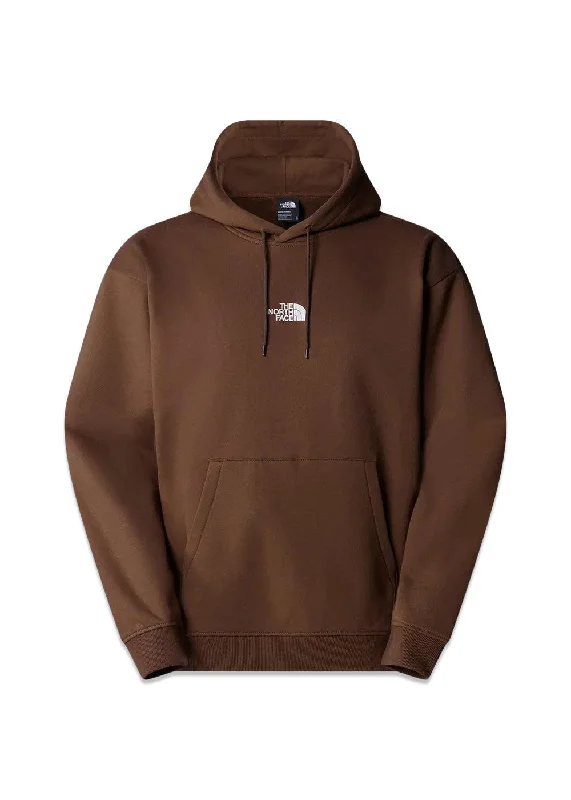 Price Slash MZUMU OVERSIZE HOODIE - Smokey Brown