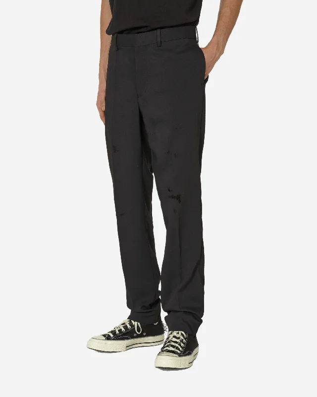 Price Drop Alert Damaged Trousers Black