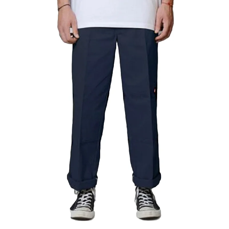 Mega Discount Dickies - 85-283 Loose Fit Double Knee Pants Dark Navy