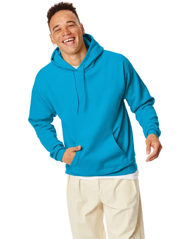 Markdown Sale Hanes 50/50 Hoodie Sweatshirt | Teal
