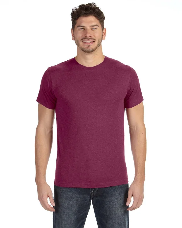 Unwind with Weekend Discounts LAT Fine Jersey T-Shirt | Vintage Burgundy