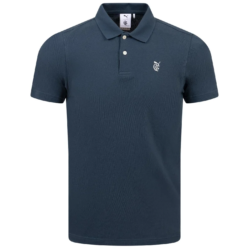 Unmissable Offer X QGC Post Round Polo Dark Night - SS24