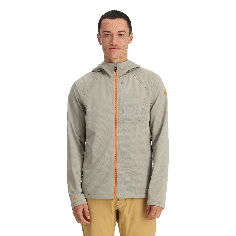 Weekend Deal Mens Gridweb Hoodie - Concrete