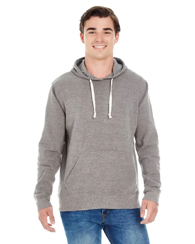 Bargain Bin J America Unisex Triblend Pullover Hoodie | Grey Triblend