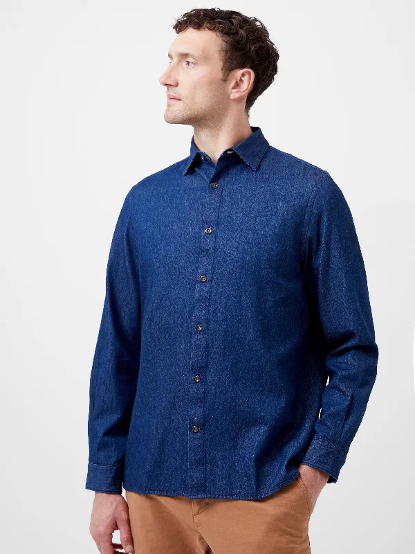 Shop the Weekend Away Long Sleeve Denim Shirt
