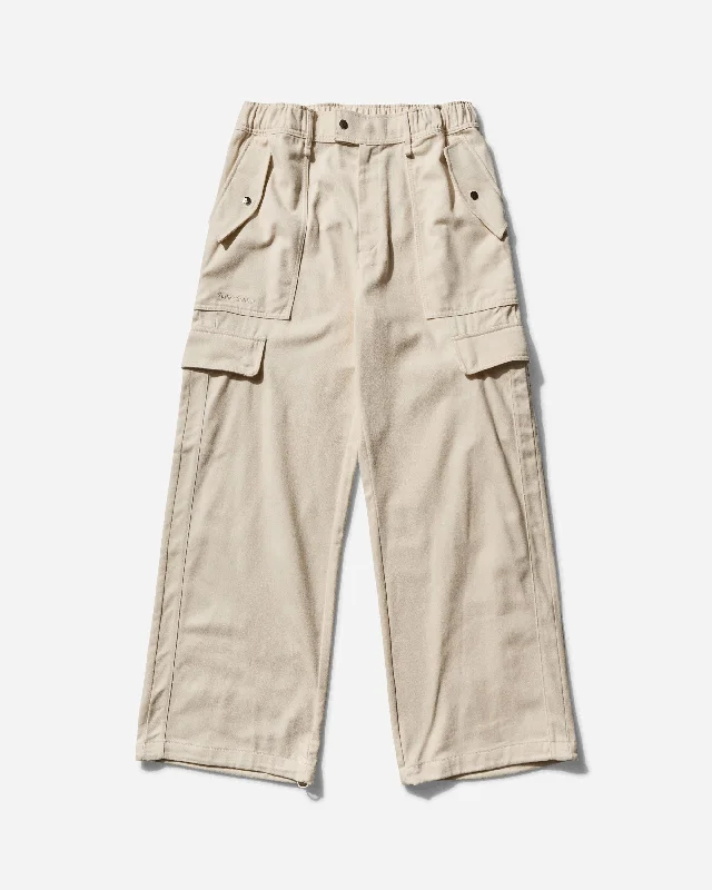 Pay Less Men's Wales Bonner Cargo Track Pants Wonder White
