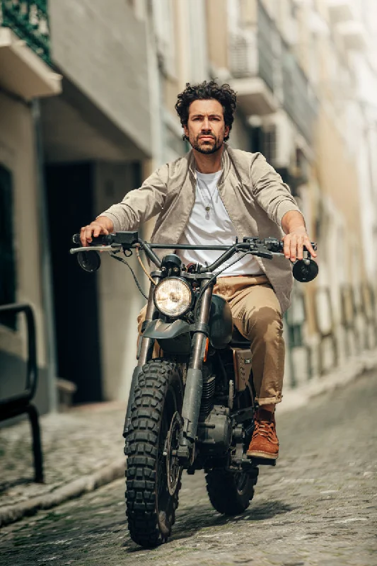 Deal Dash &SONS Rebel Harrington Jacket Stone