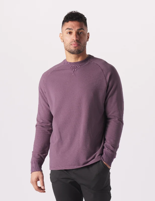 Mega Sale Dakota Crewneck: Berry Wine