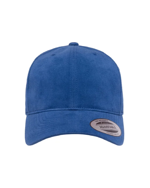 Weekend Deals That Thrill Yupoong Brushed Cotton Twill Mid-Profile Cap | Royal