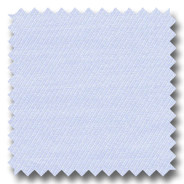 Quick Sale Light Blue Solid 200 2Ply Twill - Custom Dress Shirt