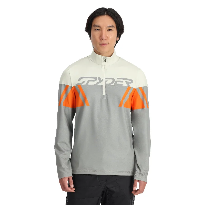 Pay Less Mens Podium Half Zip - Concrete