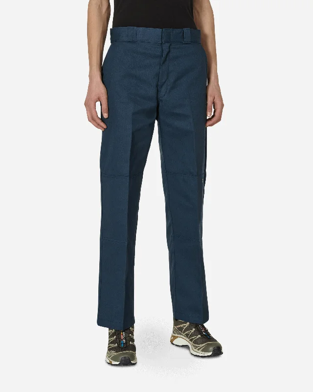 Limited Offer Double Knee Work Pants Blue