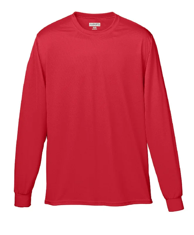 Weekend Specials Just for You Augusta Long Sleeve Moisture Wicking T-Shirt | Red