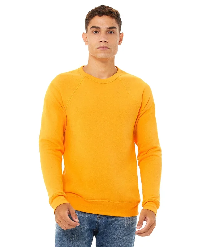 Fantastic Deals Bella+Canvas Triblend Unisex Crewneck Sweatshirt | Gold