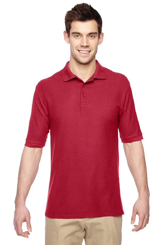 Weekend Specials to Snag Jerzees Mens Easy Care Moisture Wicking Short Sleeve Polo Shirt - True Red - Closeout Weekend Specials to Snag Jerzees Mens Easy Care Moisture Wicking Short Sleeve Polo Shirt - True Red - Closeout