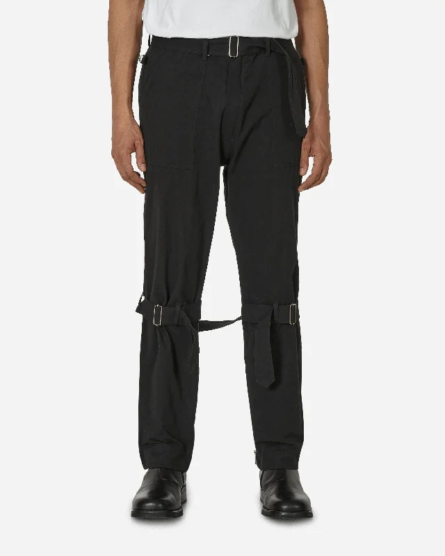Crazy Deal Bontage Pants Black