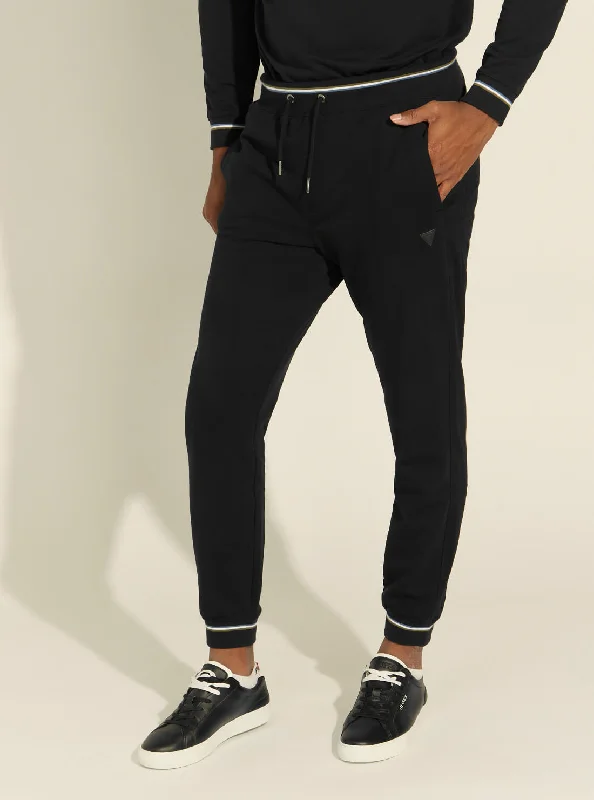 Weekend Offers That Delight Black Fleece Adam Trackpants