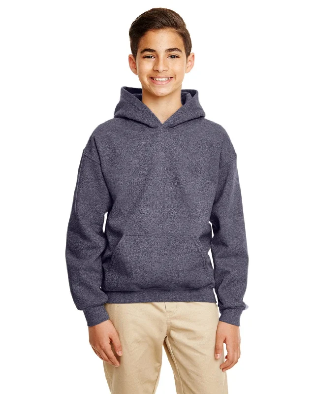 Savings Galore Gildan Youth Lightweight 50/50 Hoodie | Ht Sprt Drk Navy