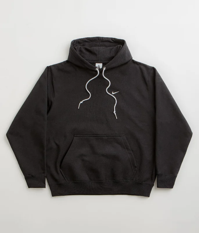 Weekend Bargains Galore Nike Solo Swoosh Hoodie - Black / White