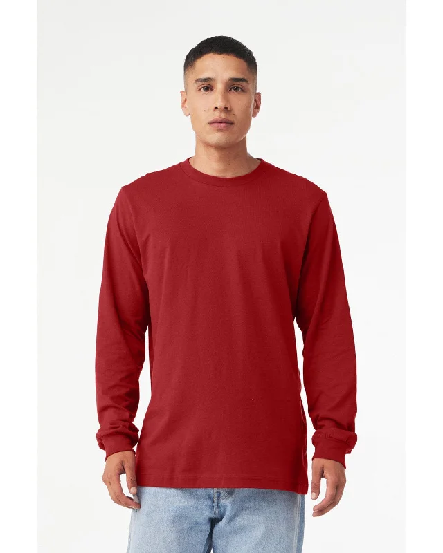 Buy Today Bella+Canvas Long Sleeve Jersey T-Shirt | Canvas Red