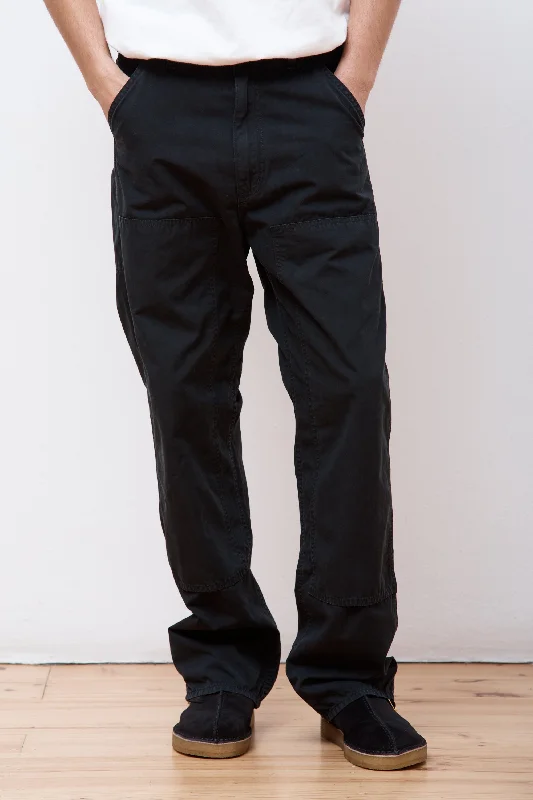 Weekend Specials to Snag Double Knee Utility Work Pants Black