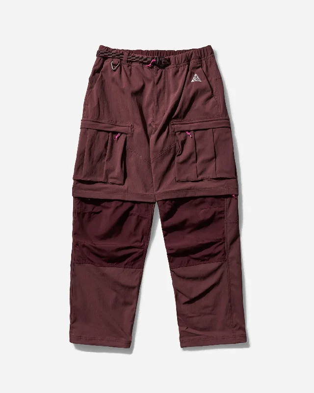 Online Exclusive Men's ACG Smith Summit Cargo Pants Burgundy Crush