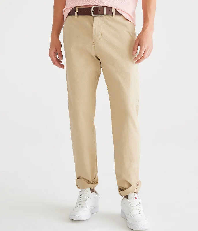 Weekend Discounts You Deserve Aeropostale Men's Slim Straight Stretch Chinos